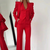 Legacy Sydney | Women's Tailored Formal 3-Piece Suit Set