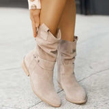 Women's Suede Knee-High Boots