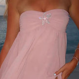 Ariel Summer Night Party Midi Dress