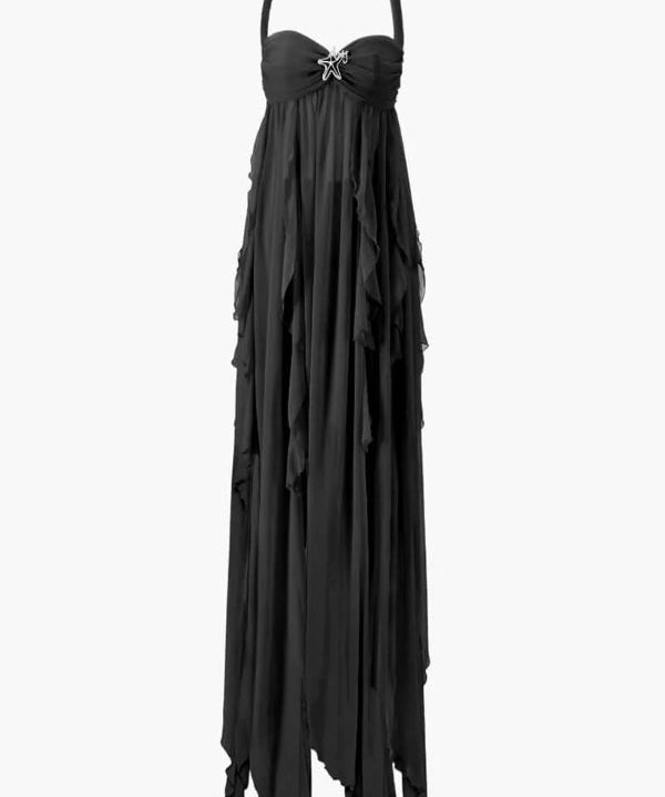 Ariel Summer Night Party Midi Dress