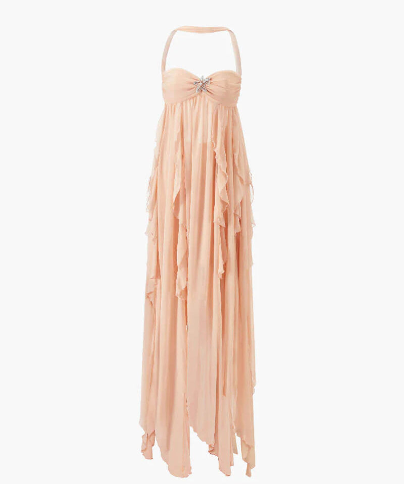 Ariel Summer Night Party Midi Dress