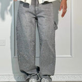 Legacy Sydney | Balloon carpenter shiny denim jeans