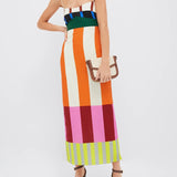 Bengal Multi Paloma Summer Maxi Dress