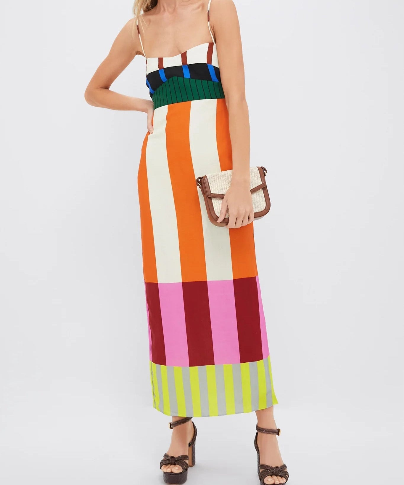 Bengal Multi Paloma Summer Maxi Dress