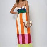 Bengal Multi Paloma Summer Maxi Dress