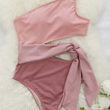 Legacy Sydney | One-Shoulder Swimsuit with Bow Detail