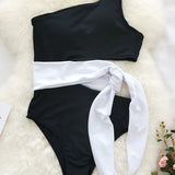 Legacy Sydney | One-Shoulder Swimsuit with Bow Detail