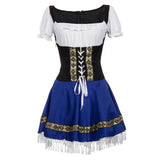 Women's Blue Oktoberfest Dress Costume