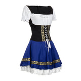 Women's Blue Oktoberfest Dress Costume