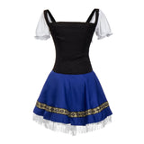 Women's Blue Oktoberfest Dress Costume