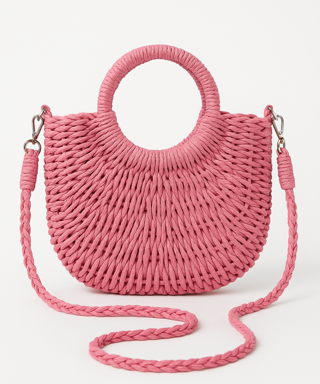 Legacy Sydney | Natural Bohemian Straw Handbag