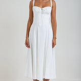 Catherine Corset Cute Party Midi Dress