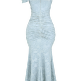 Lace Corset Wedding Guest Maxi Dress