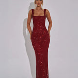 Celeste Embellished Formal Evening Grown