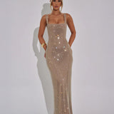 Celeste Embellished Formal Evening Grown