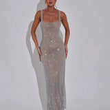 Celeste Embellished Formal Evening Grown