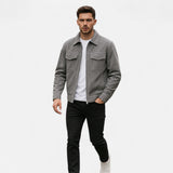 Legacy Sydney | Men’s Loose-Fit Suede Jacket