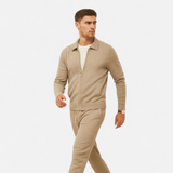 Legacy Sydney | Men’s Wool-Cashmere Zip Business Sweater
