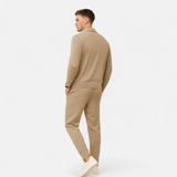 Legacy Sydney | Men’s Wool-Cashmere Zip Business Sweater
