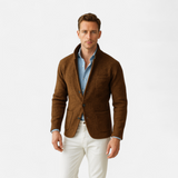 Legacy Sydney | Men’s Vintage Wool Stand-Collar Jacket
