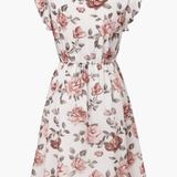 Ruffled chiffon Work midi dress