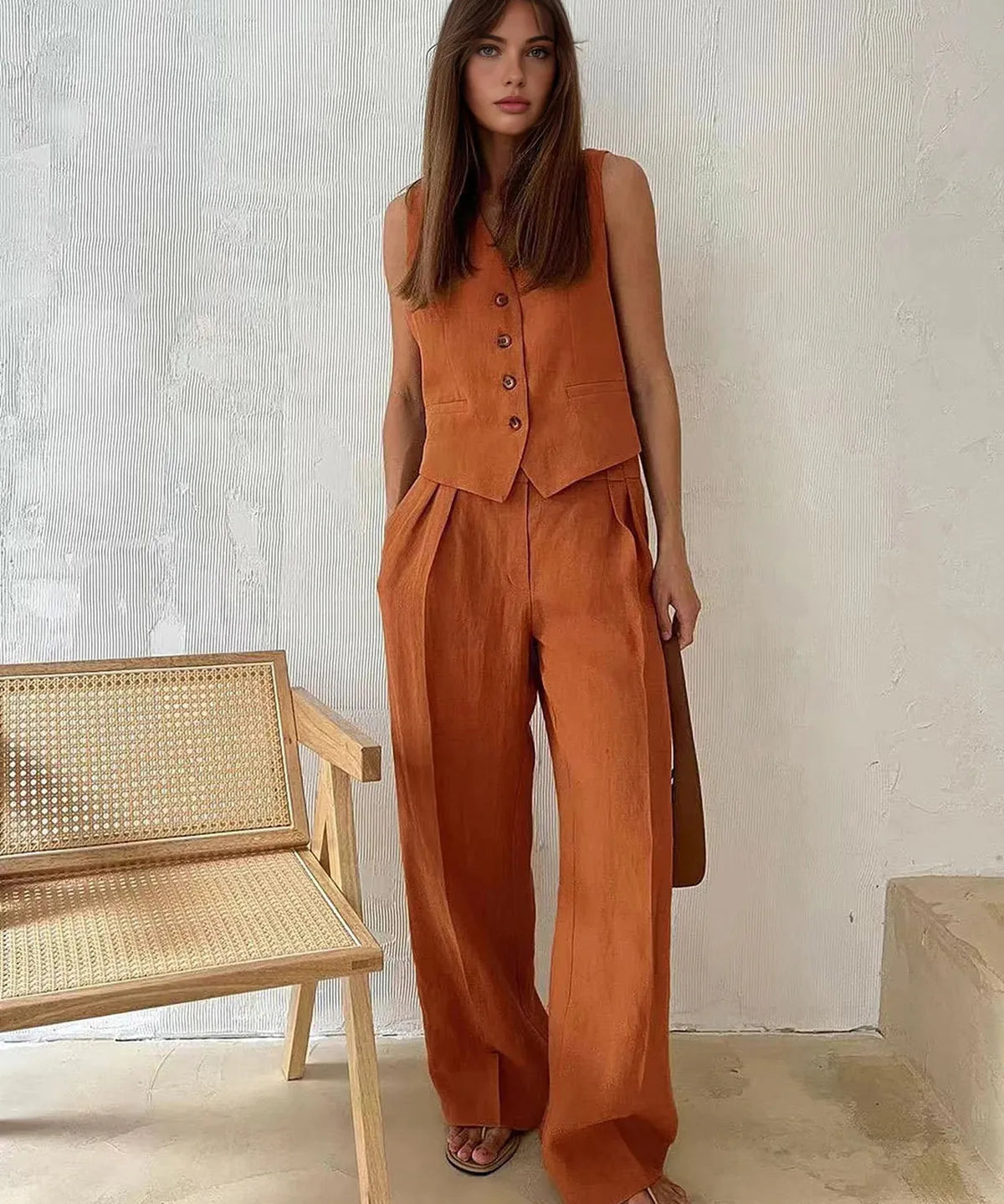 Legacy Sydney | Cotton Linen Two-Piece Set