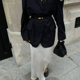 Legacy Sydney | Luxe Taupe Leather Bucket Bag