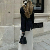 Legacy Sydney | Luxe Taupe Leather Bucket Bag