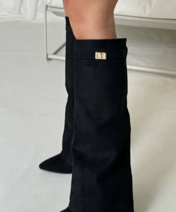 Elegant Women's Knee High Boots