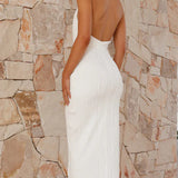 Formal Elegant Wedding Guest Maxi Dress