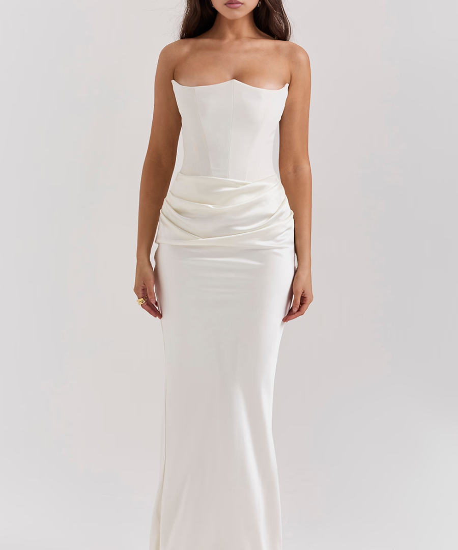 Legacy Sydney | Mia Strapless Corset Maxi Dress