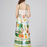 Floral Beach Summer Maxi Dress
