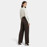 Legacy Sydney | Women’s Jacquard Pleated Wide-Leg Trousers