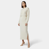 Legacy Sydney | Women’s Wool A-Line Split Midi Skirt