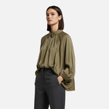 Legacy Sydney | Women’s Pleated Lapel Blouse