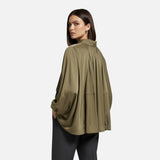 Legacy Sydney | Women’s Pleated Lapel Blouse