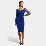Legacy Sydney | Women’s V-Neck Sequin Mesh Bodycon Dress