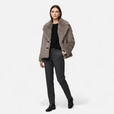 Legacy Sydney | Women’s Faux Fur Coat – Winter Street Elegance