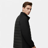 Legacy Sydney | Men’s Quilted Down Jacket with Stand-Up Collar