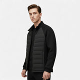 Legacy Sydney | Men’s Quilted Down Jacket with Stand-Up Collar