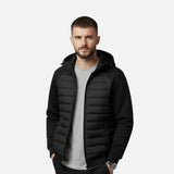 Legacy Sydney | Men’s Hooded Down Jacket – Spliced Quilted Style
