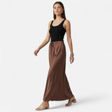 Legacy Sydney | Women's Elegant High-Waist Satin Skirt