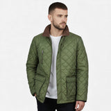 Legacy Sydney | Men’s Quilted Gold Fleece-Lined Jacket