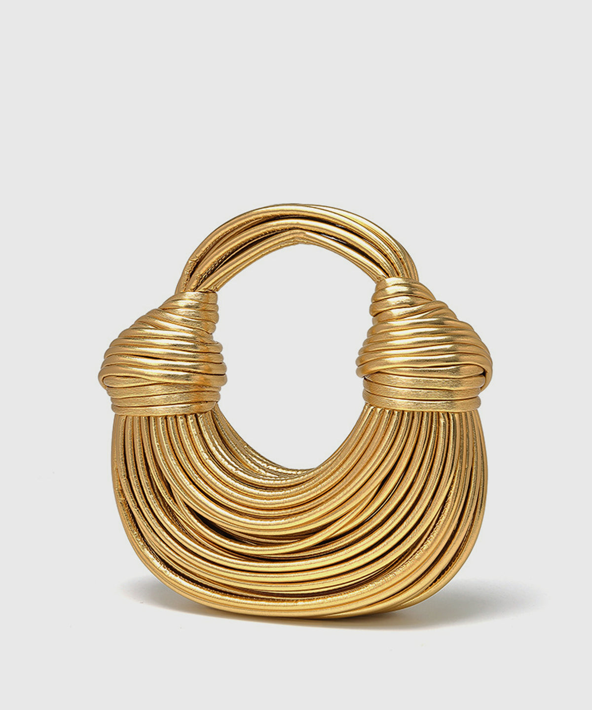 Legacy Sydney | Golden Twisted Hoop Bag