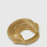 Legacy Sydney | Golden Twisted Hoop Bag