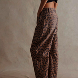 Legacy Sydney | Women's Leopard Print Barrel Jeans