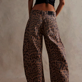 Legacy Sydney | Women's Leopard Print Barrel Jeans
