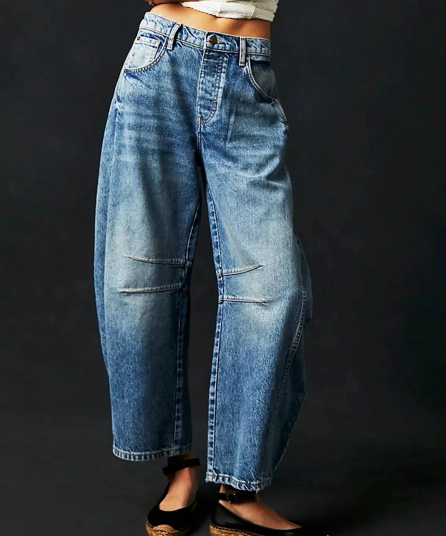 Legacy Sydney | Women's Leopard Print Barrel Jeans