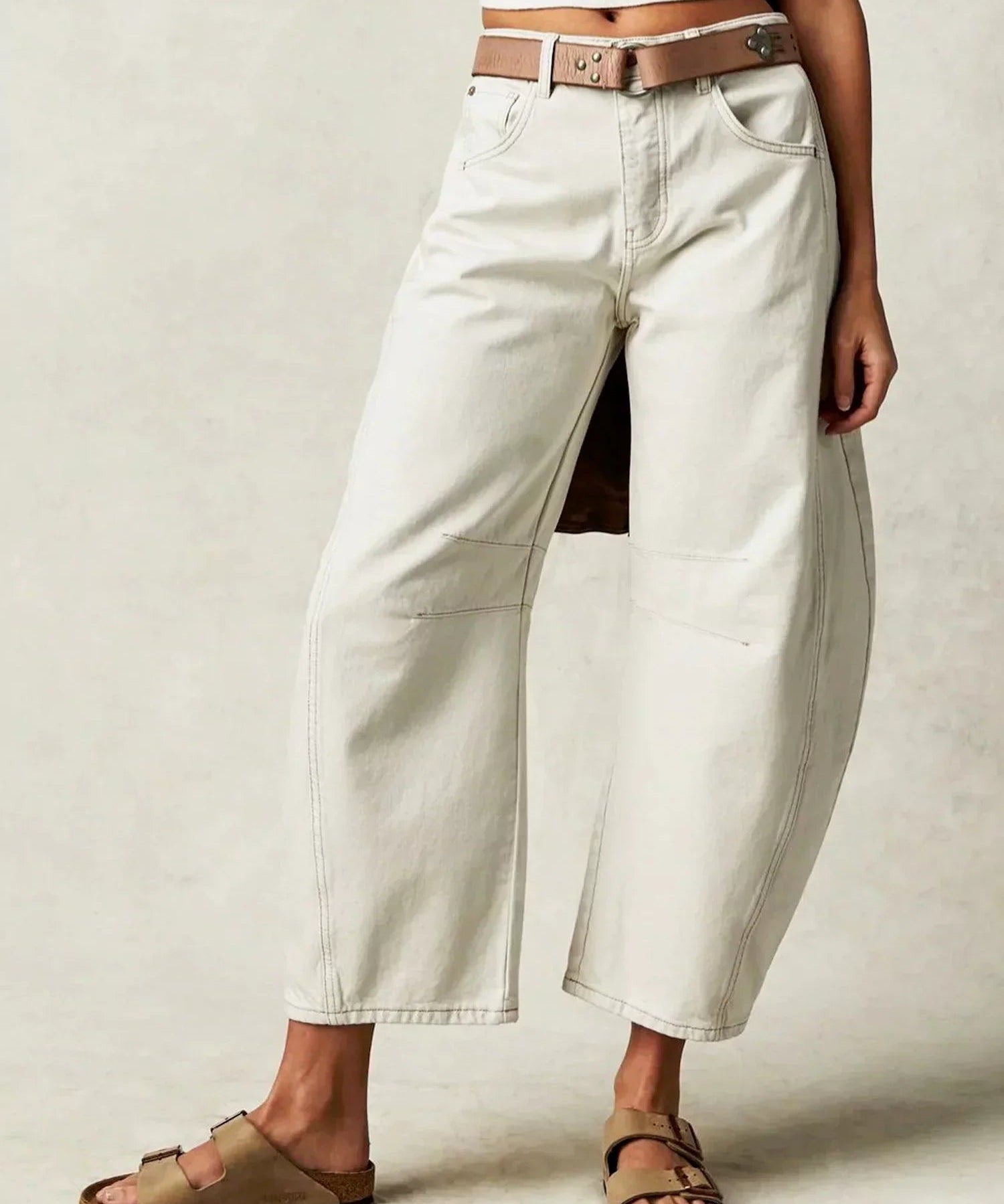 Legacy Sydney | Women's Leopard Print Barrel Jeans