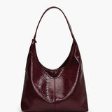 Legacy Sydney | Glossy Soft-Structured Hobo Bag